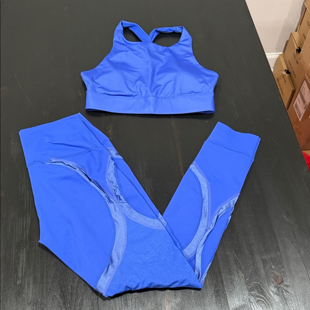 Fabletics Small Blue Activewear Set - image 1